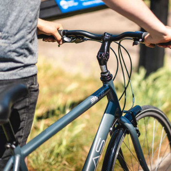 Image for Wilco Atlas Hybrid Trekking Bike - Grey - 20" Frame