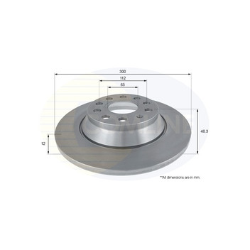 Image for Comline Brake Disc  (Single)