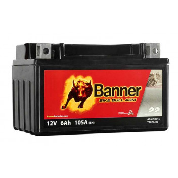 Image for Banner Bike Bull AGM Battery - 12V/6Ah