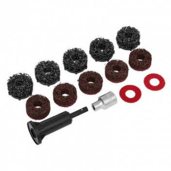 Image for Sealey Stud Hub Cleaner Set - 14 Piece
