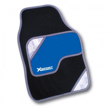 Image for Xsport Blue Car Mat Set