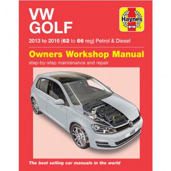 Image for Volkswagen Golf Petrol & Diesel 13-16 (62-66) - Haynes Manual