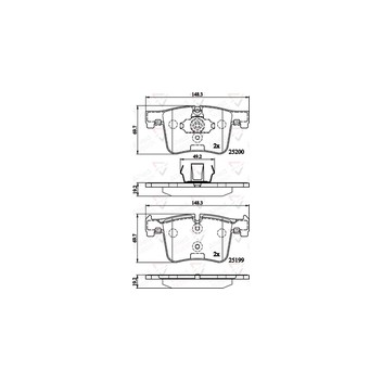 Image for Brake Pad Set