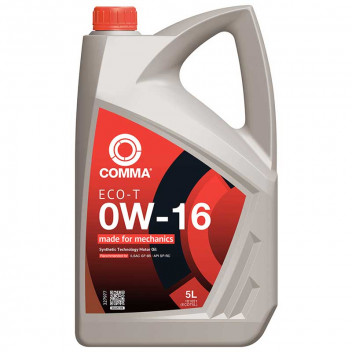Image for Comma Eco-T 0W-16 Engine Oil - 5 Litres