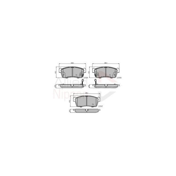 Allied Nippon Brake Pads image