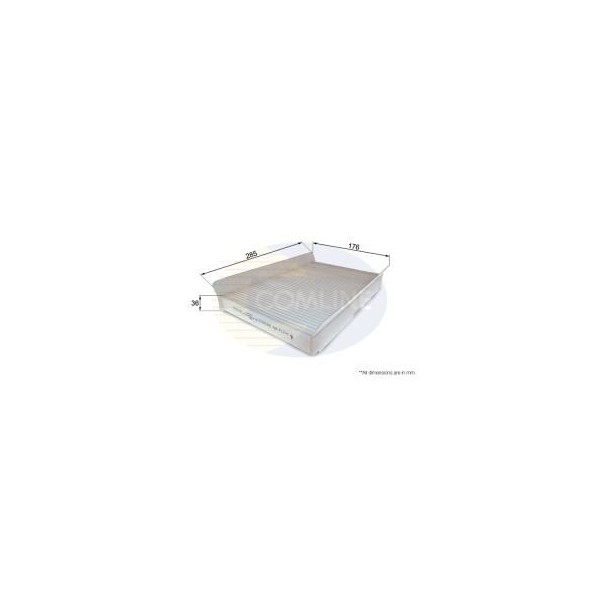 COMLINE CABIN POLLEN PAPER FILTER image