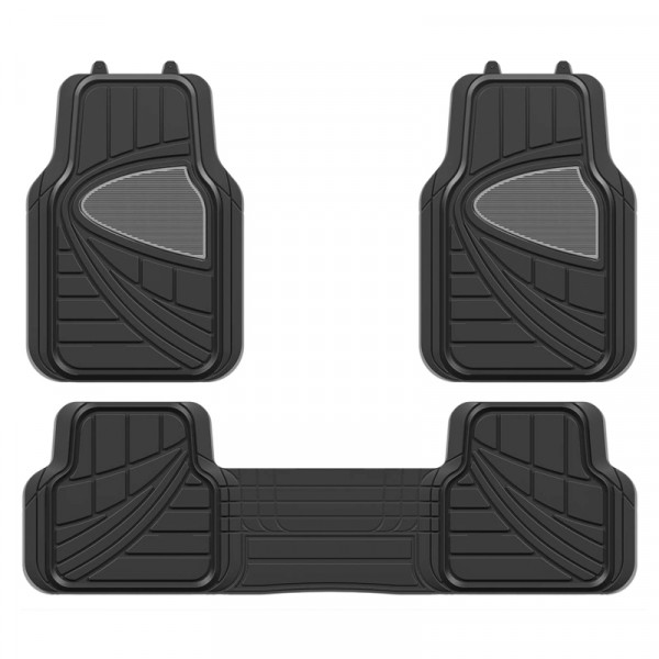 Streetwize Deluxe Rubber Car Mat Set Wilco Direct