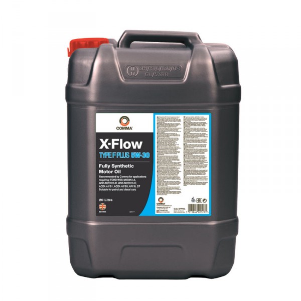 Comma X-Flow Type F Plus 5W-30 Fully Synthetic Motor Oil - 20 Litres image