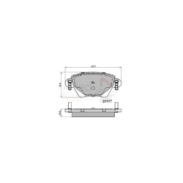 Allied Nippon Brake Pads image