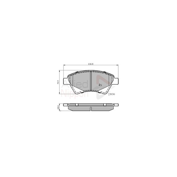 Brake Pad Set image