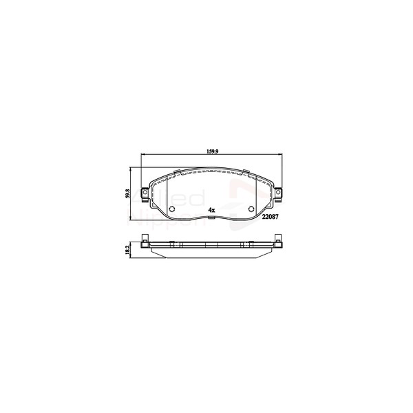 Brake Pad Set image