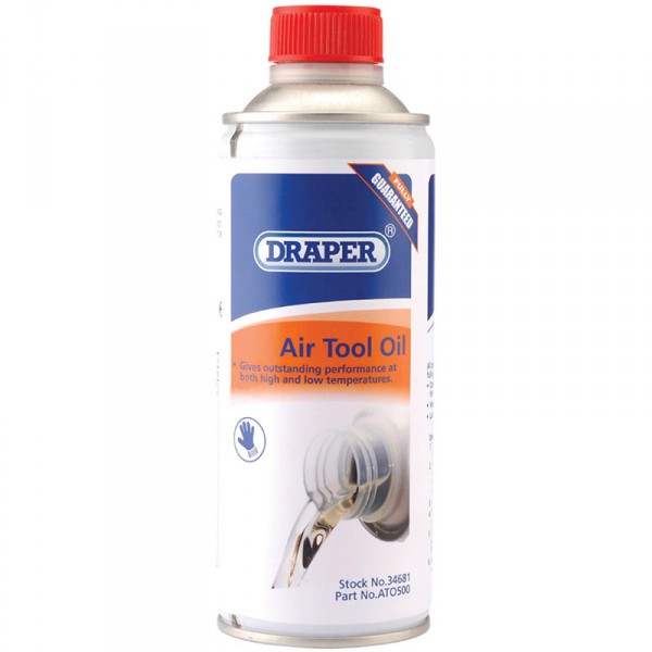 Draper Air Tool Oil 500ml Wilco Direct