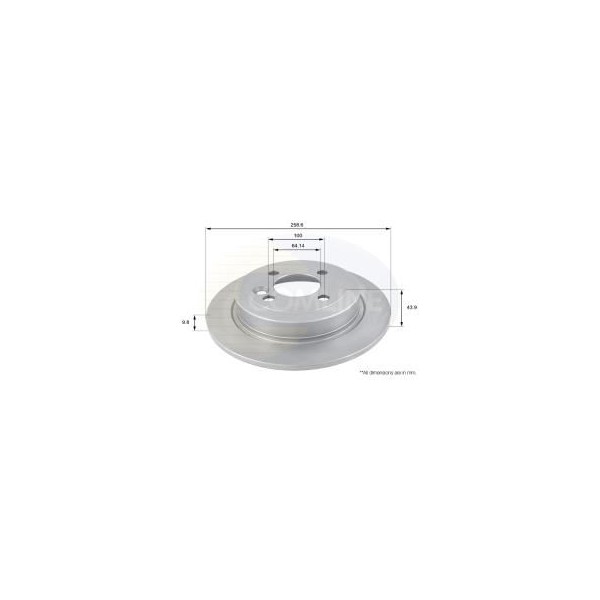 Comline Brake Disc  (Single) image