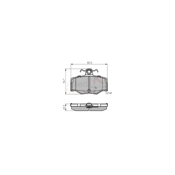 Brake Pad Set image