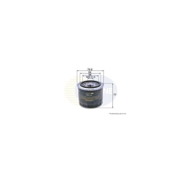 COMLINE OIL FILTER SPIN ON image
