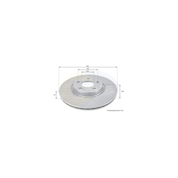 (BP) Comline Brake Disc  (Single) image