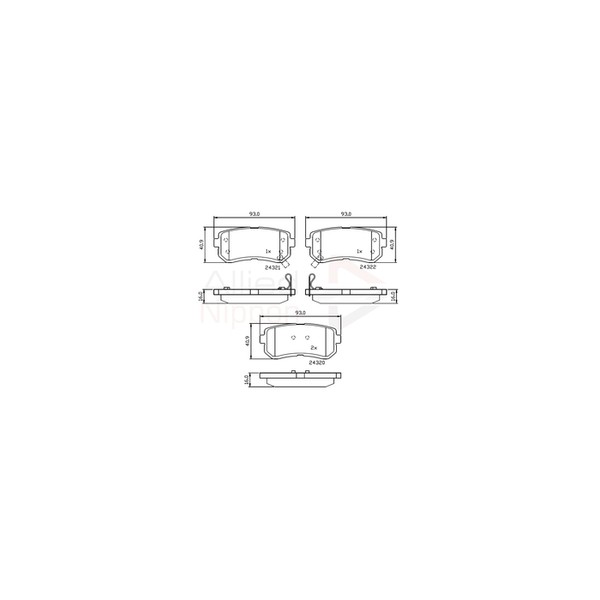 Brake Pad Set image