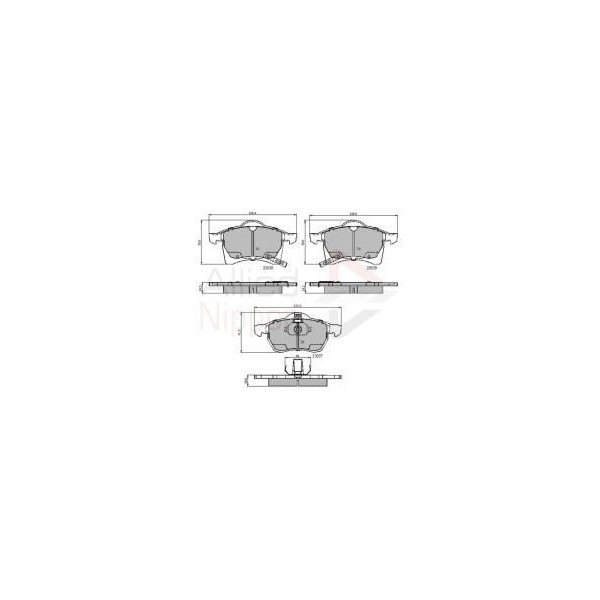 Allied Nippon Brake Pads image