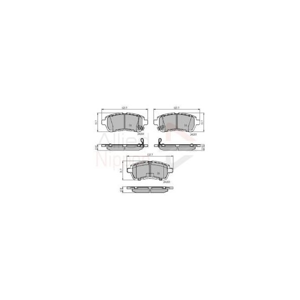 Allied Nippon Brake Pads image