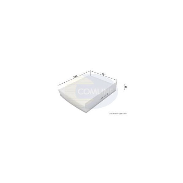 Comline Cabin Pollen Paper Filter image