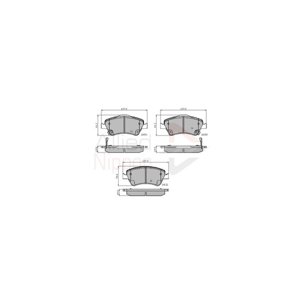 Brake Pad Set image