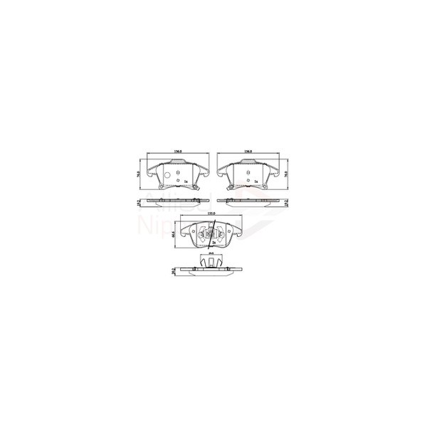 Brake Pad Set image