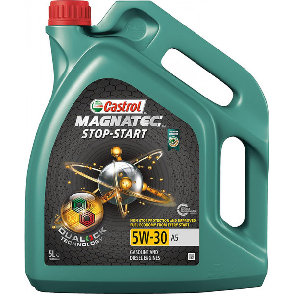 Castrol Magnatec Stop-Start 5W-30 A5 Engine Oil - 1 Litre image