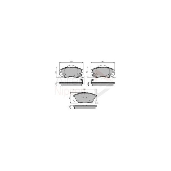 Allied Nippon Brake Pads image
