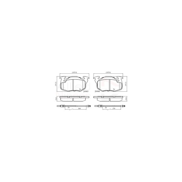Brake Pad Set image
