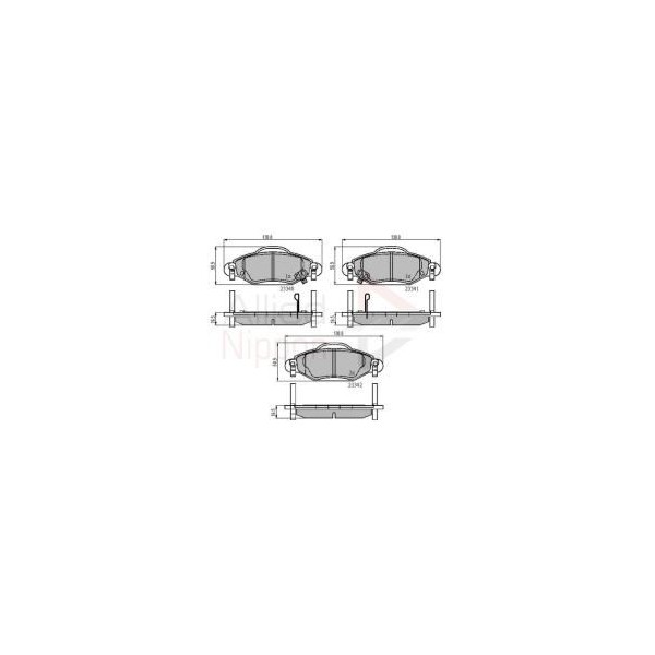 Allied Nippon Brake Pads image