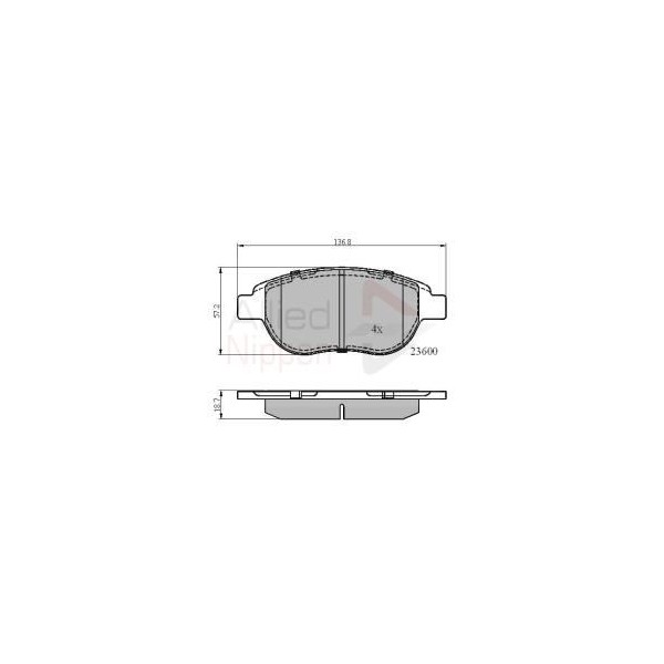 Allied Nippon Brake Pads image