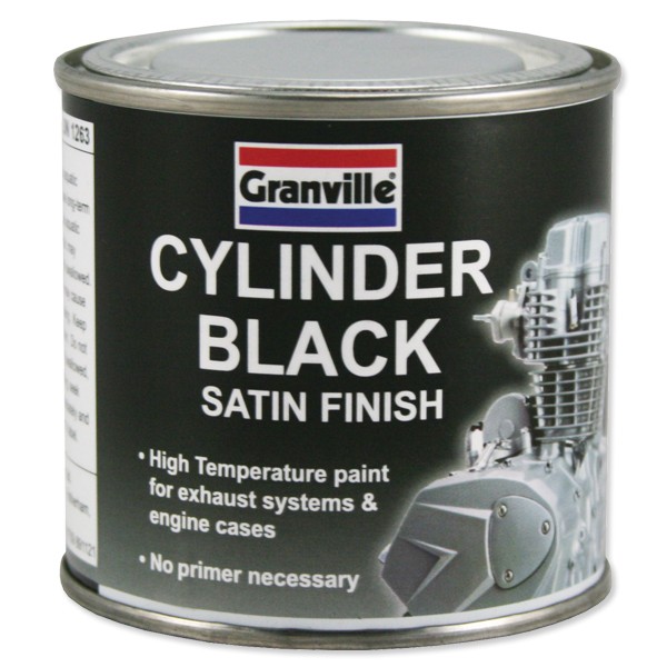 Cylinder Black Paint 250ml Wilco Direct