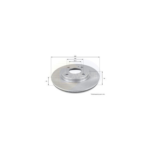 (BP) Comline Brake Disc  (Single) image