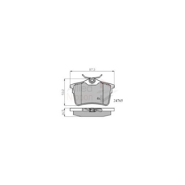 Allied Nippon Brake Pads image