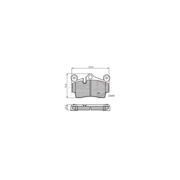 Brake Pad Set image