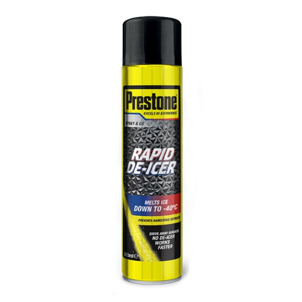 Prestone Rapid DeIcer Spray Aerosol 600ml Wilco Direct