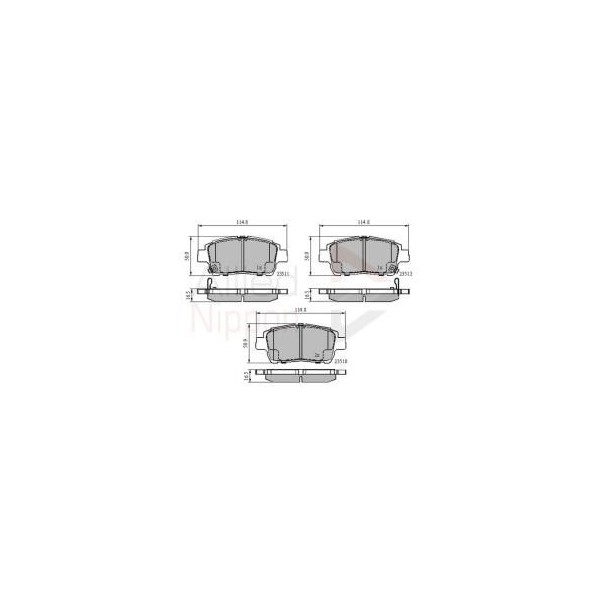 Allied Nippon Brake Pads image