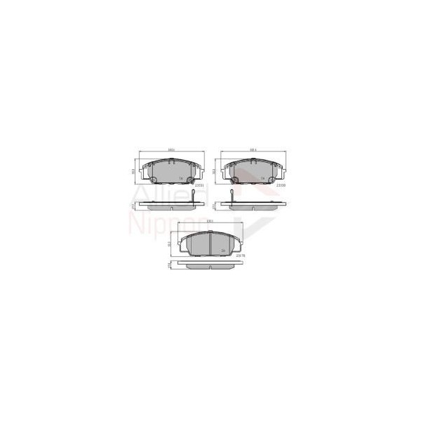 Allied Nippon Brake Pads image