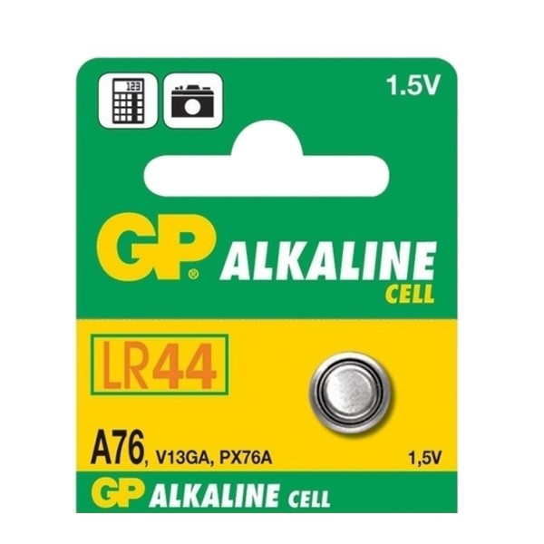 GP Premium Car Key Battery - GPA76 (CA19) - 1.5V Alkaline - Wilco Direct