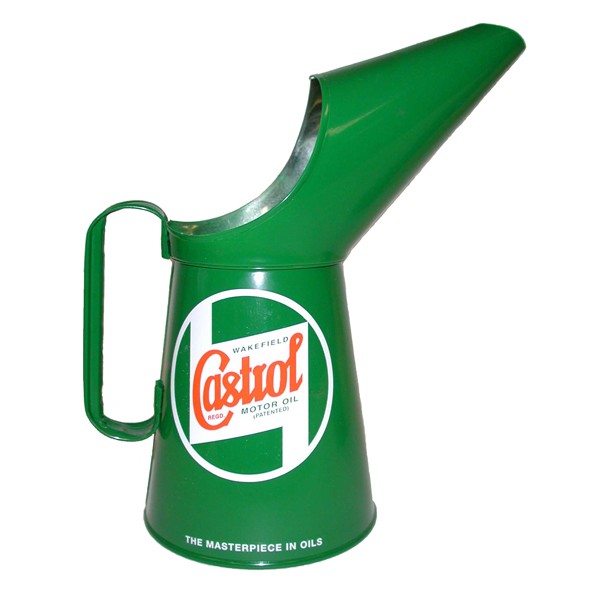 Castrol Classic Oil Pouring Jug 2 Pint Wilco Direct