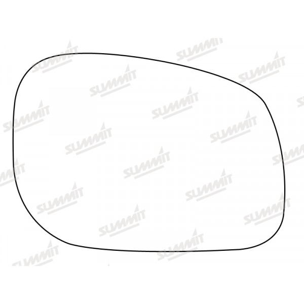 Mirror Glass Freelander Taped 1998 on - Right Side image