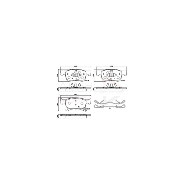 Brake Pad Set image