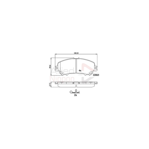 Brake Pad Set image