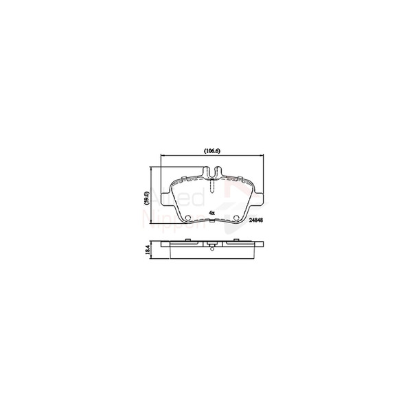 Brake Pad Set image