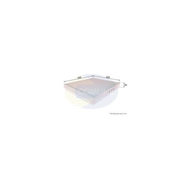 COMLINE CABIN POLLEN PAPER FILTER image