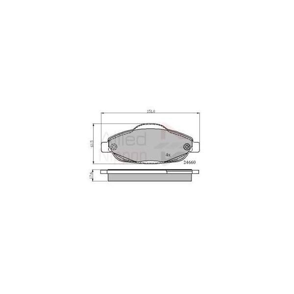 Allied Nippon Brake Pads image
