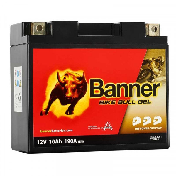 Banner Bike Bull GEL Battery - 12V/10Ah image