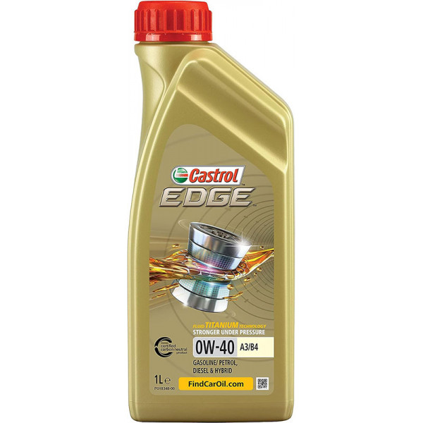 Castrol Edge 0W-40 A3/B4 Engine Oil - 1 Litre image