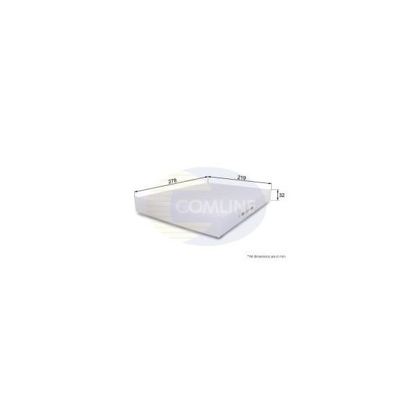 Comline Cabin Pollen Paper Filter image