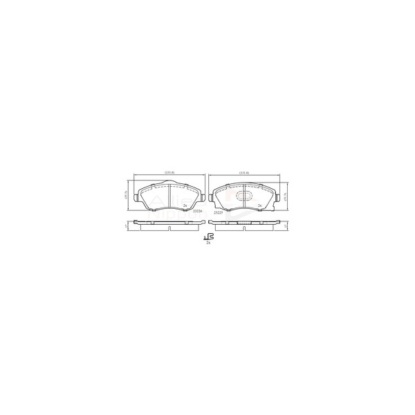 Brake Pad Set image